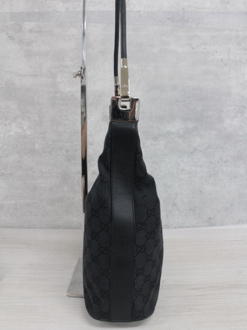 ▲GUCCI/グッチ ショルダーバッグ ワンショルダー GG柄 ブラック