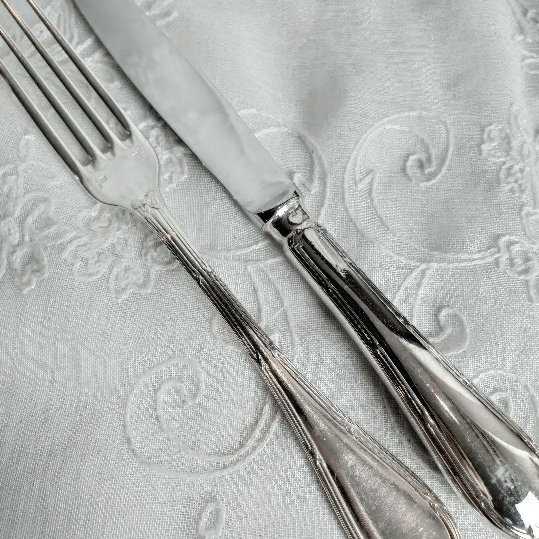 クリストフル　リュバン　ディナーナイフ＆ディナーフォーク　2本組