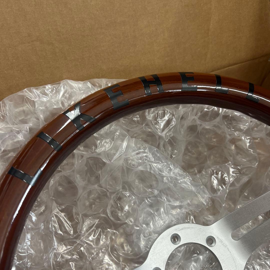 アベニューパフォーマンス　ウッドｘアルミニウム　USDM　ステアリング　ハンドル