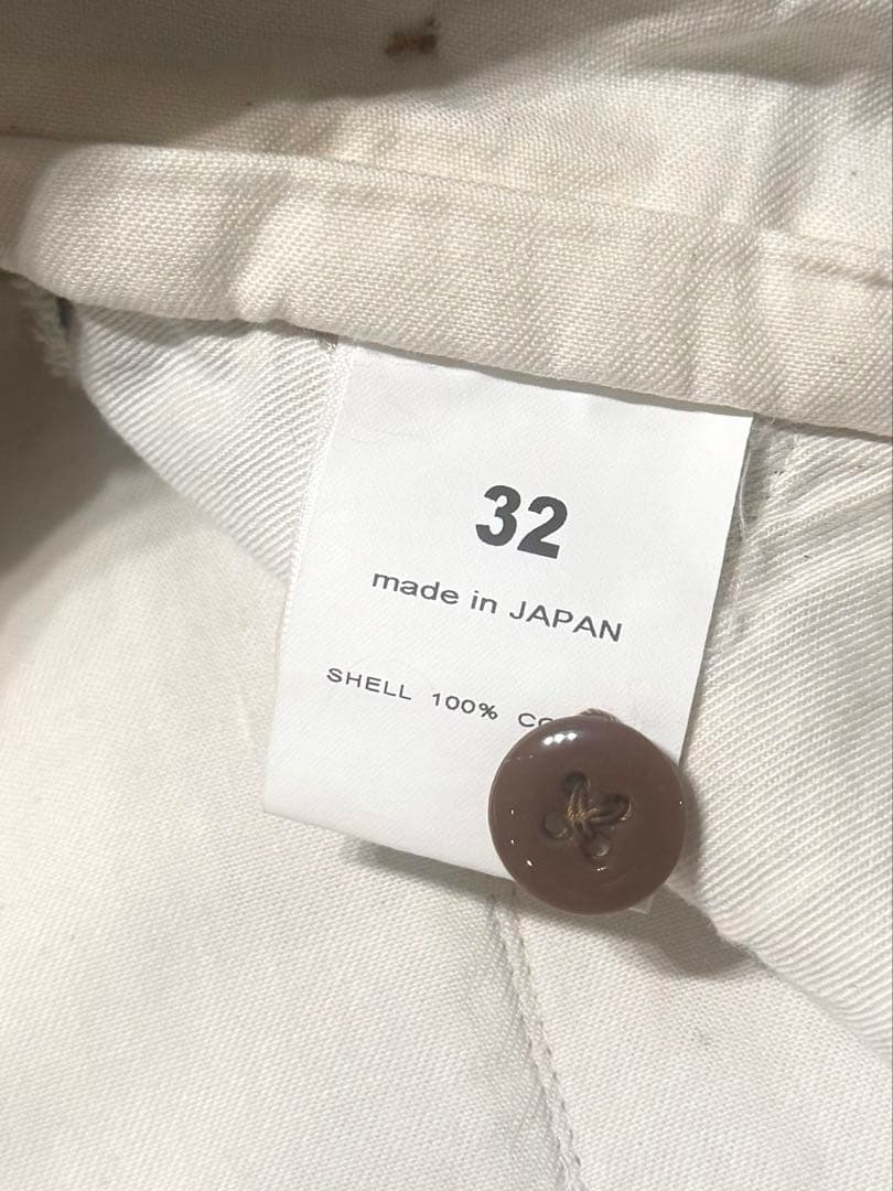 【新品タグ付き】chimala PLEASE別注チノワイドトラウザーズ