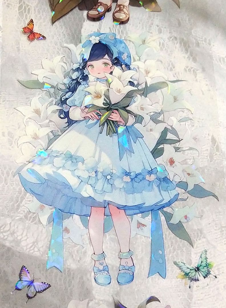 廃盤品✩J1117＃涩青奶泡(贝壳光)奶泡匣子切り売り海外人物女の子AIマステ