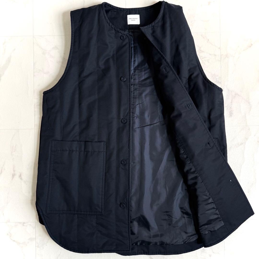 【新品】アーバンリサーチドアーズ 3WAノーカラーモッズコート M ネイビー
