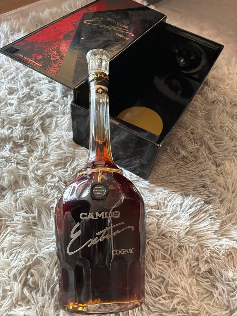 【未開栓】　CAMUS Extra コニャック ブランデー　ロングネック1987
