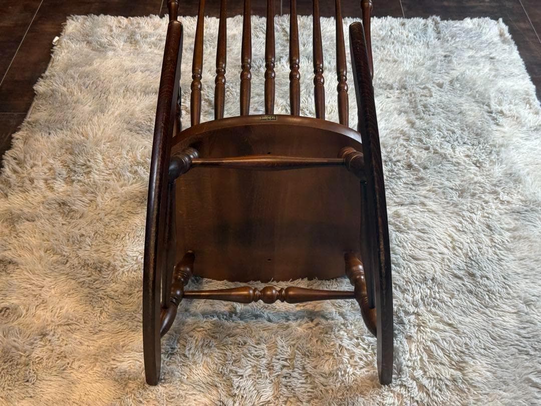 希少　太平WINDS アンティーク　ロッキングチェア　ヴィンテージ　木彫　nZ