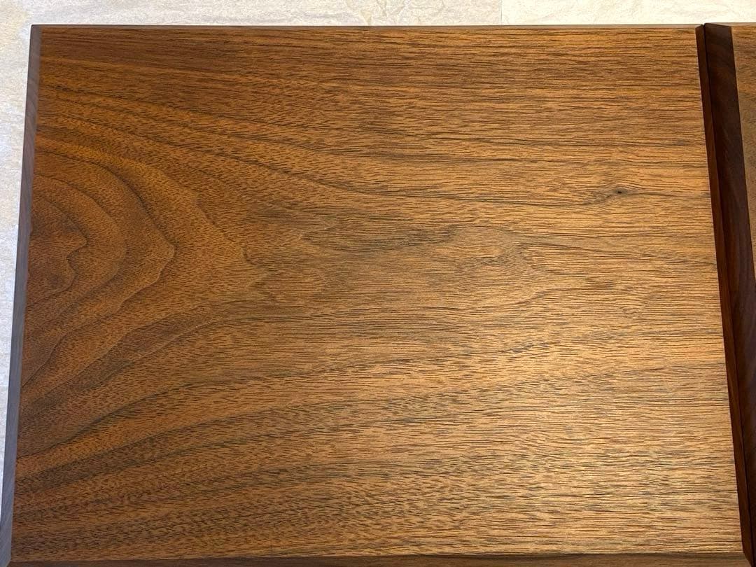 【特価】　高塚和則　一人膳　2客セット　角盆　トレイ　トレー　木工　作家