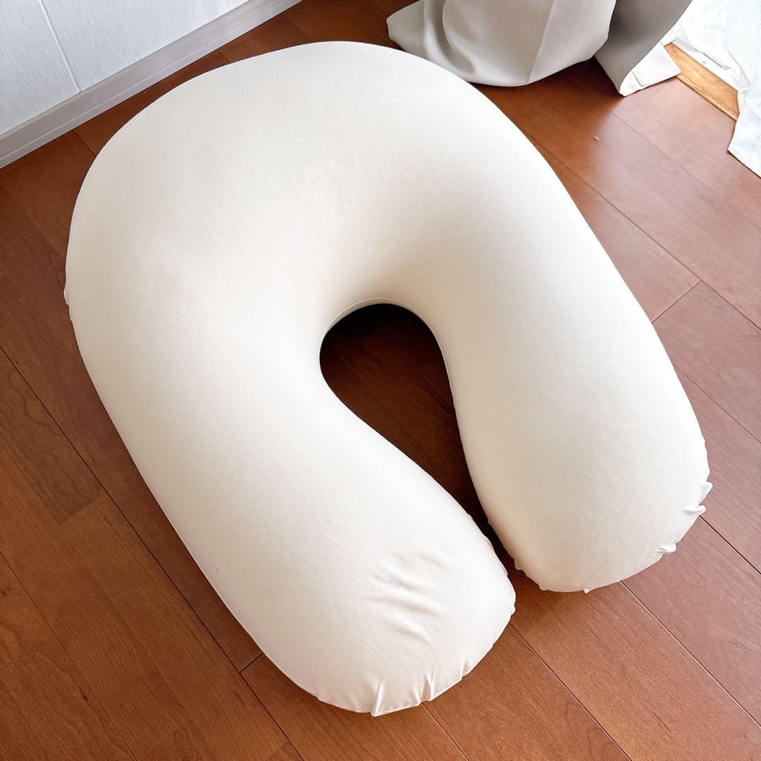 【未使用】Yogibo Support ヨギボーサポートU字型 クリームホワイト