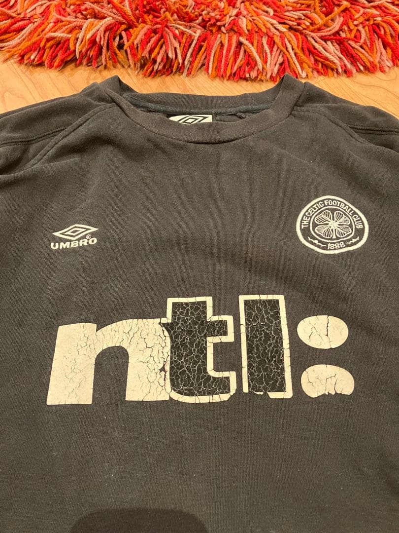 【希少！！】アンブロxセルティックFCスウェットシャツプルオーバー Lビンテージ