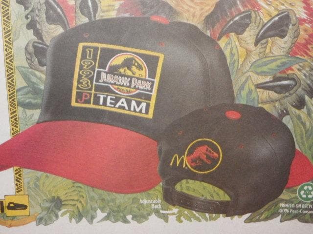 マクドナルド★ポスター★35★ビンテージ★壁掛け★ジュラシックパーク★恐竜