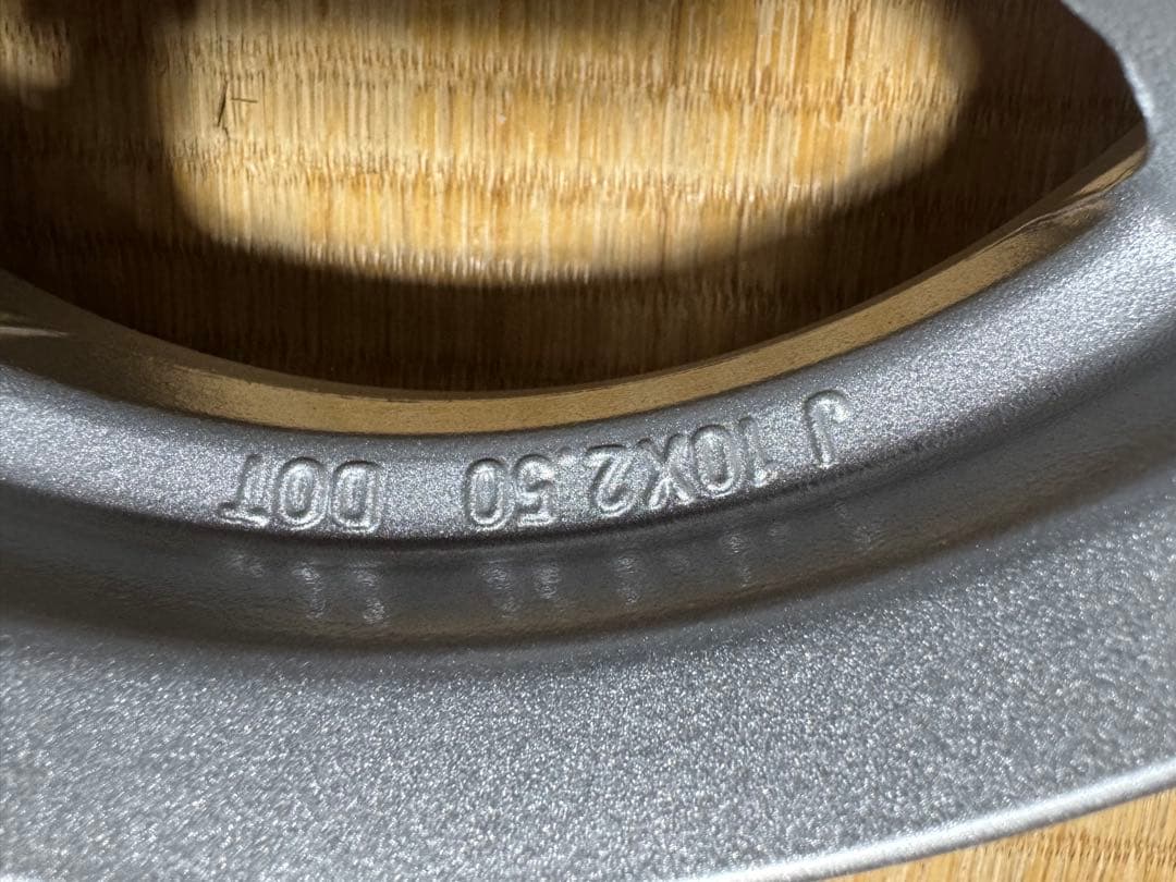 ヤマハ JOG90 3WF アルミホイール前後セット