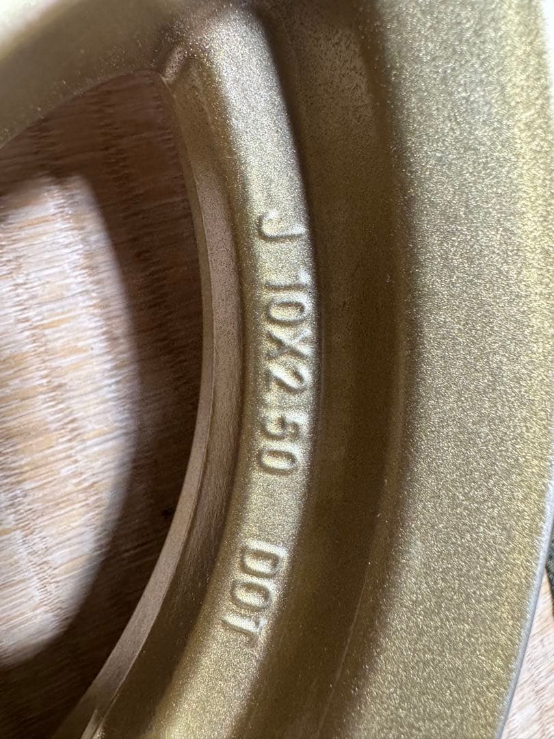 ヤマハ JOG90 3WF アルミホイール前後セット