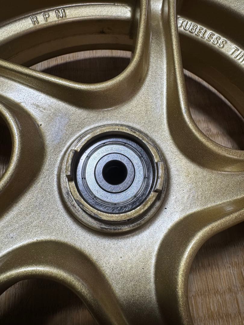 ヤマハ JOG90 3WF アルミホイール前後セット