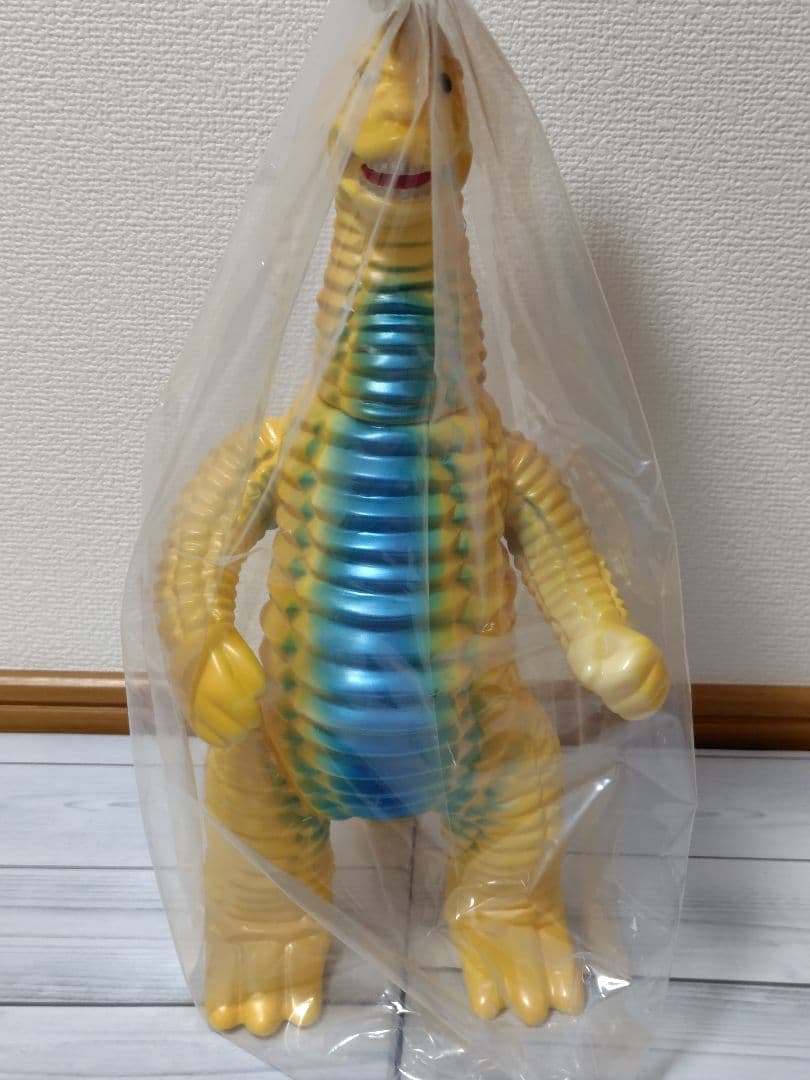 【台座付】マルサン レッドキング 450 昭和二期イメージver.　ソフビ