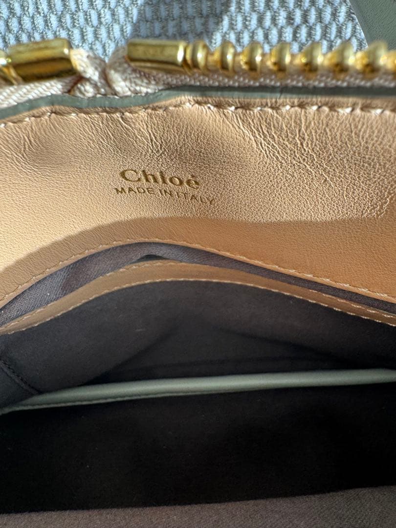 Chloé クロエ ベイリー ベージュ ショルダーバッグ カーフ