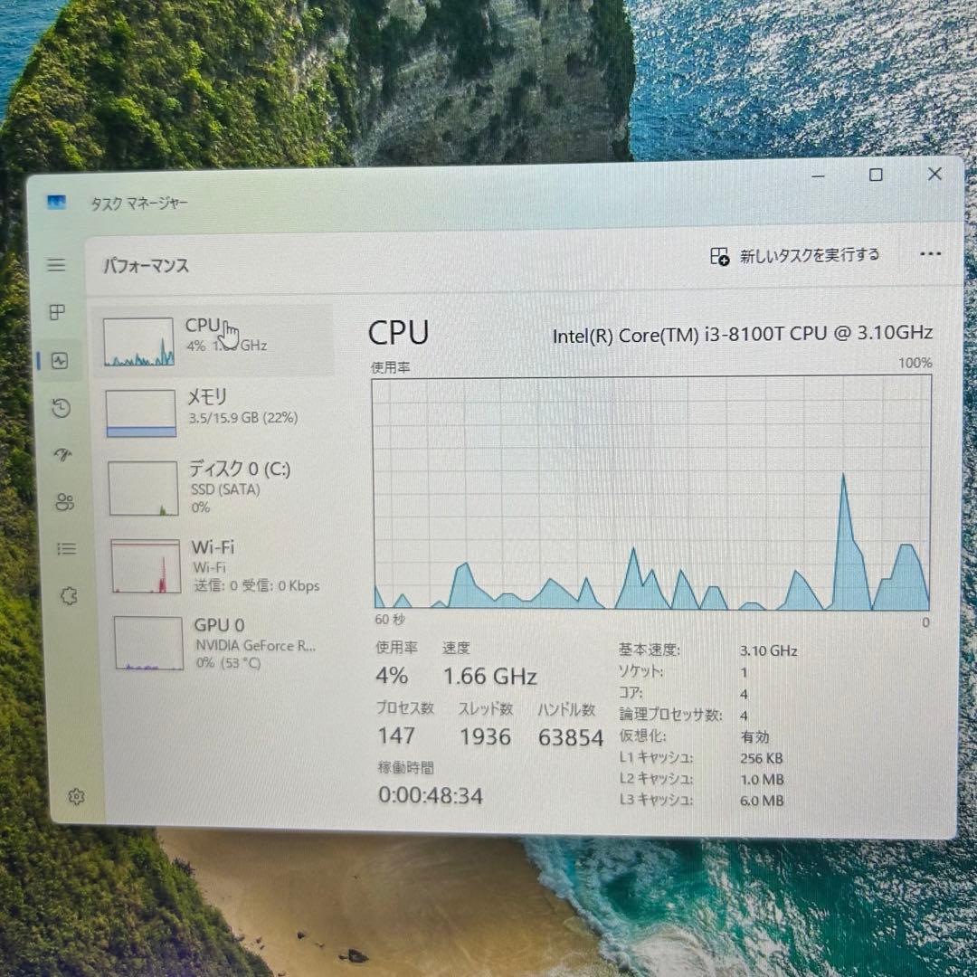高性能 白 ゲーミングPC RTX2060 Windows11 FPSゲーム快適