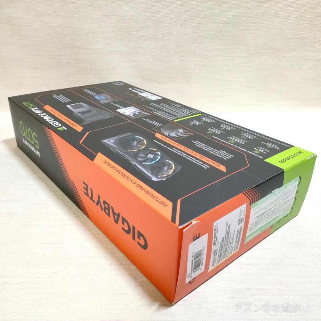グラフィックボード・グラボ・ビデオカード GIGABYTE NVIDIA Geforce RTX5070 GDDR7 12