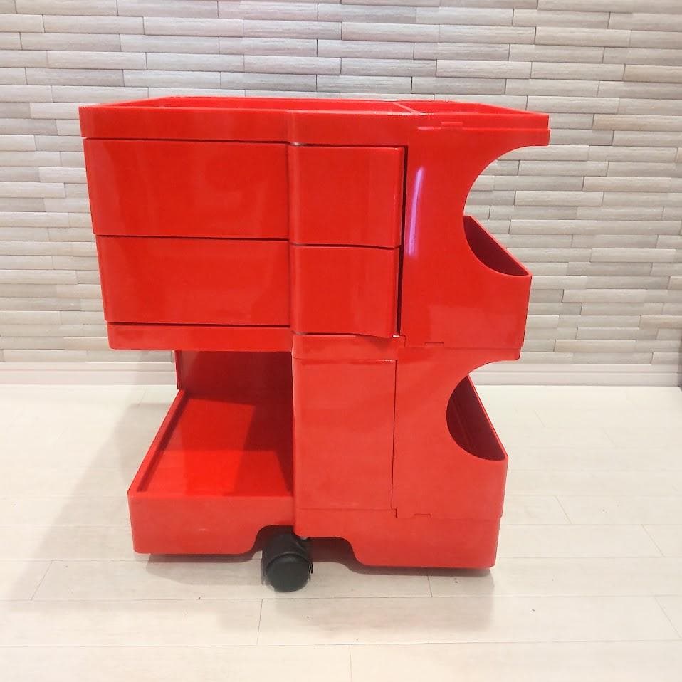 B-LINE Joe Colombo ボビーワゴン 2段 レッド