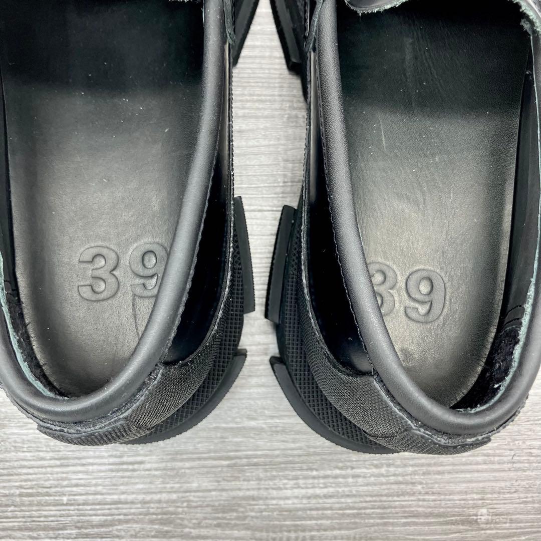 633 【未使用級】BOTH PARIS GAO LOAFER BLACK 39