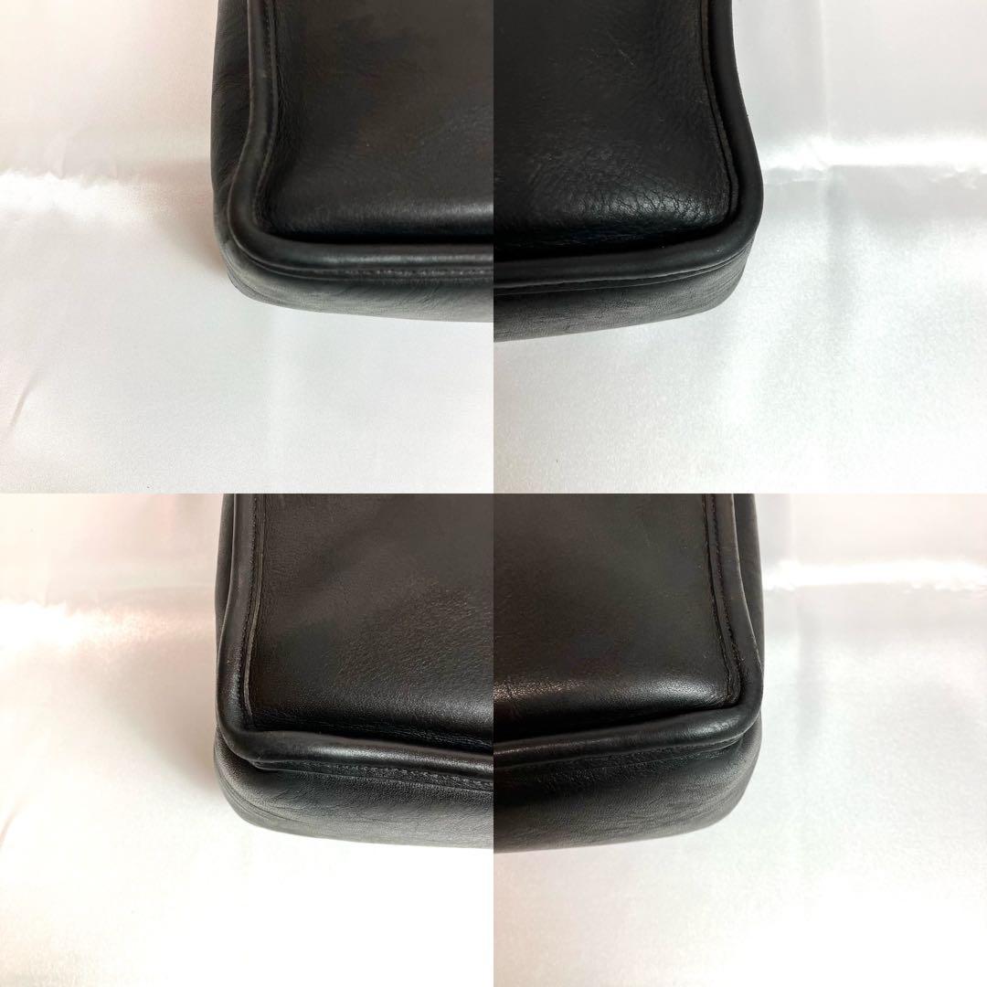 オールドコーチ　ブリーフケース　ターンロック　2way A4 レザー　ブラック