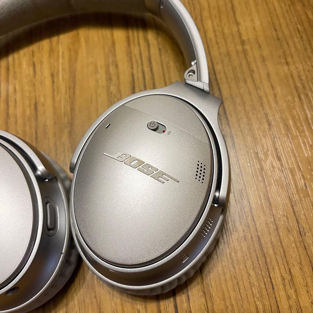 良品！BOSE QUIETCOMFORT35 ll シルバー ヘッドホン