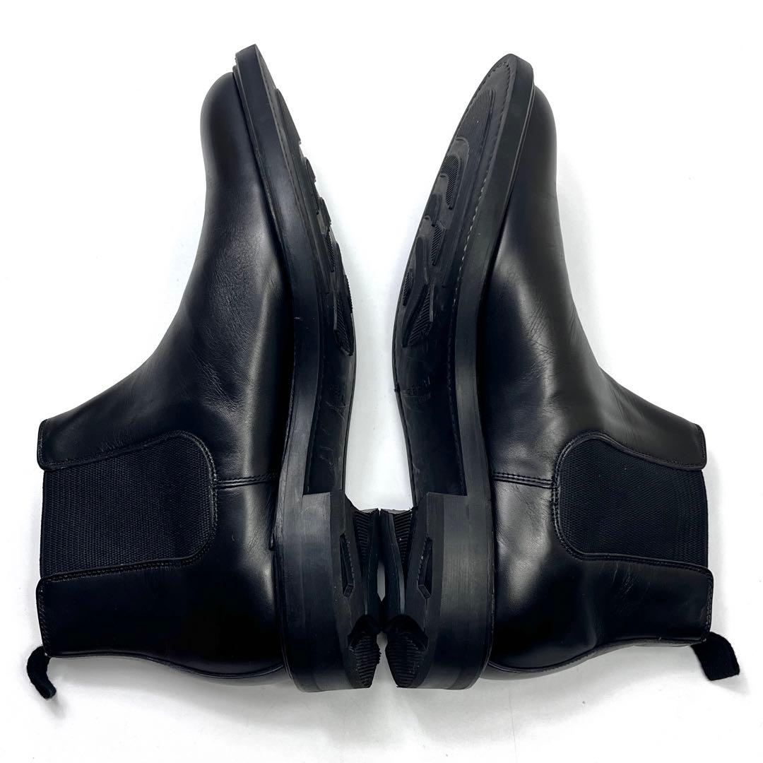 REGAL リーガル ショートブーツ サイドゴアブーツ 本革 ブラック 26cm