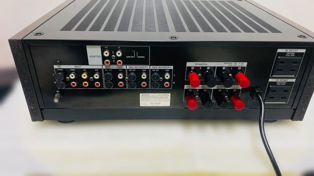 SONY TA-F333ESXII 　プリメインアンプ　美品の動作です