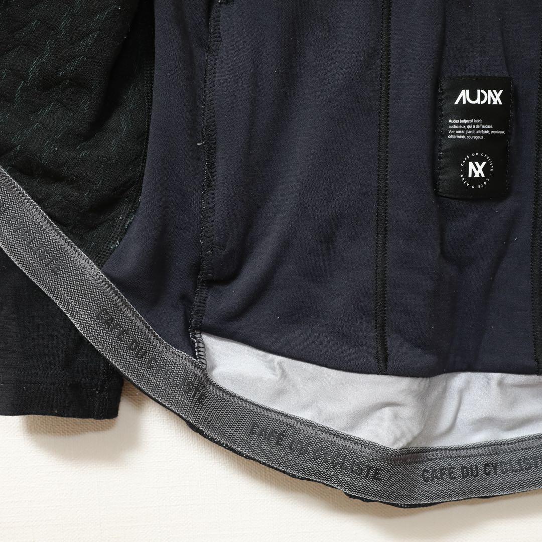 カフェドシクリステ　ウィメンズオダックスジャージ ダークグリーン/ブラック