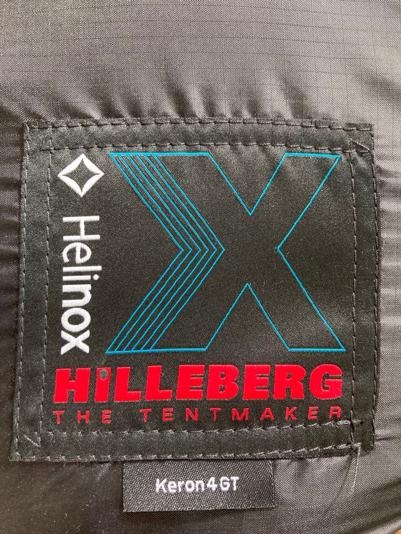 HILLEBERG×Helinox Keron4 GT（純正フットプリント付）