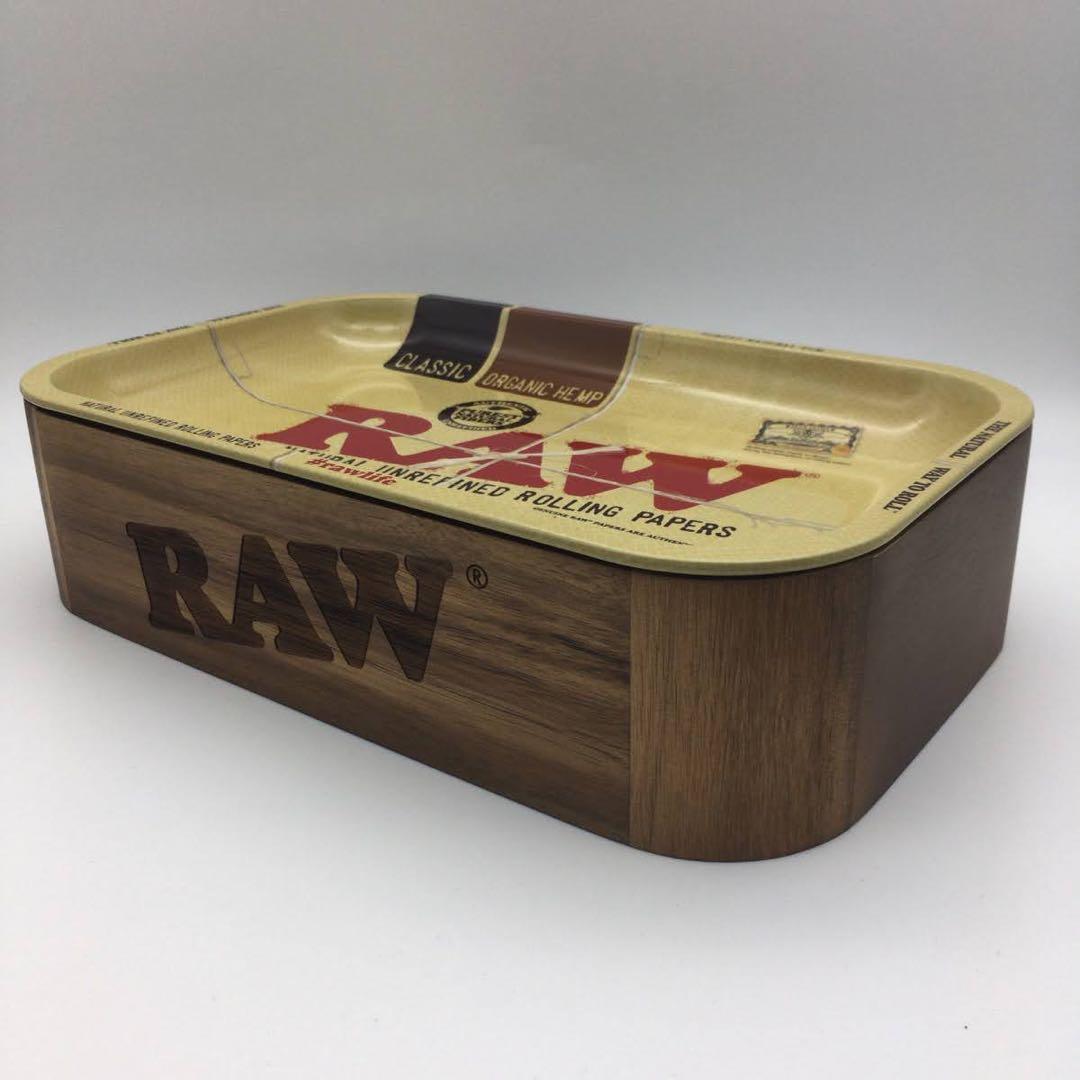 RAWキャッシュBOX★金属トレイ★ペーパー★ロウ★ボング★パイプスクリーン