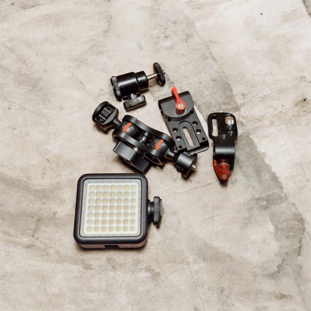 BMPCC リグ備品/モニター/ショットガンマイク/フネ/など