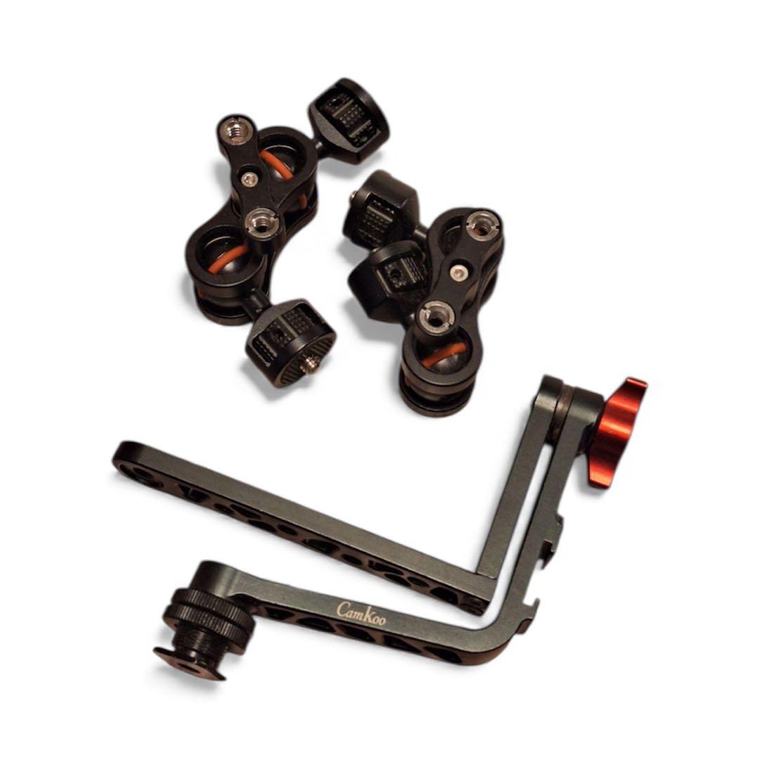 BMPCC リグ備品/モニター/ショットガンマイク/フネ/など