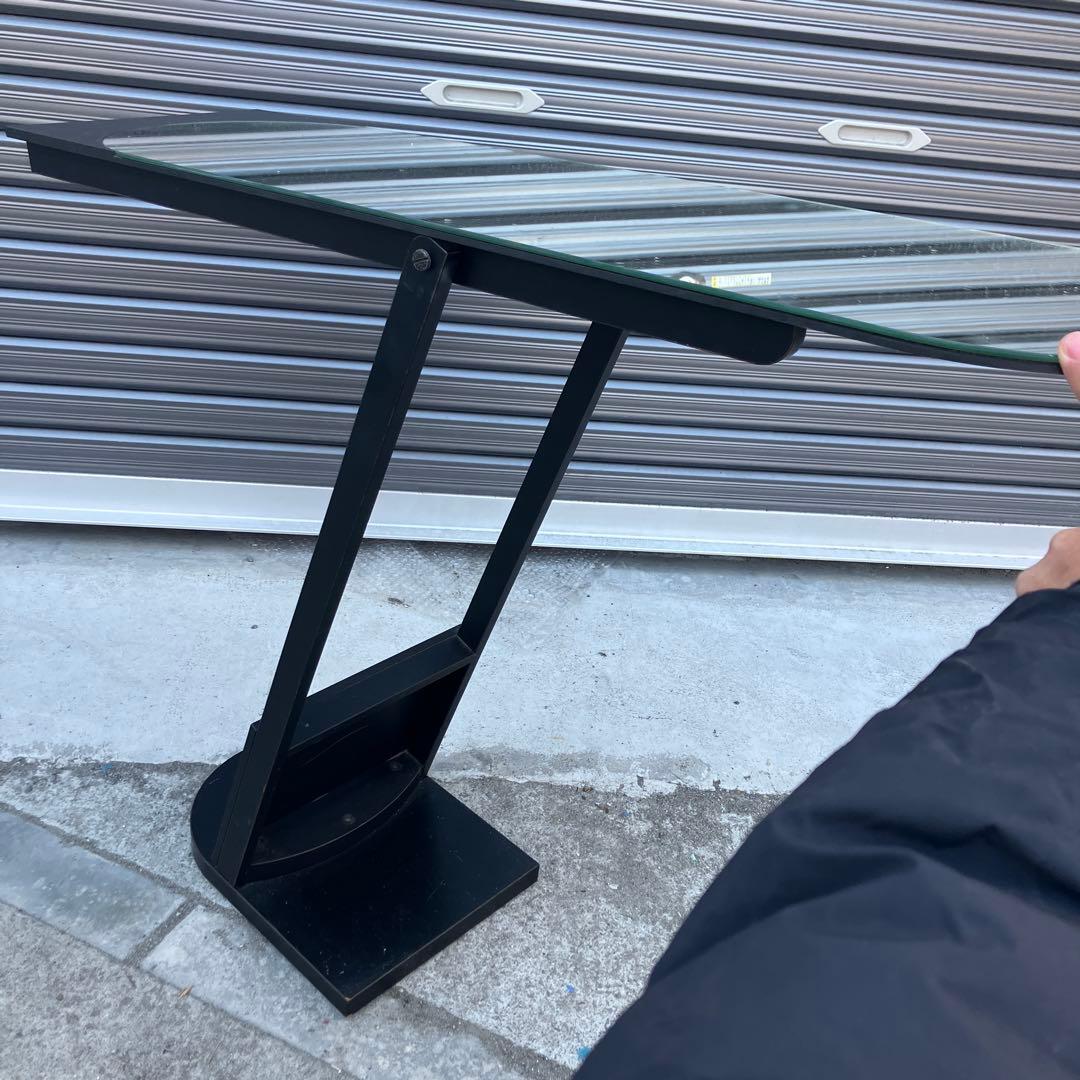 北欧レトロ 資生堂 木製フレーム 大型オーバルミラー 姿見 全身鏡スタンドミラー