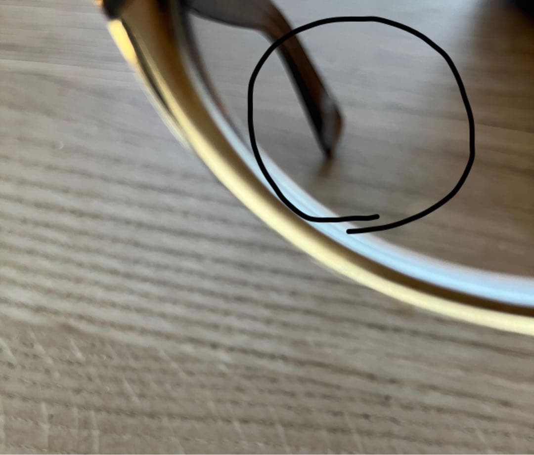 Louis Vuitton ブラウン サングラス ケース付きZ0032E