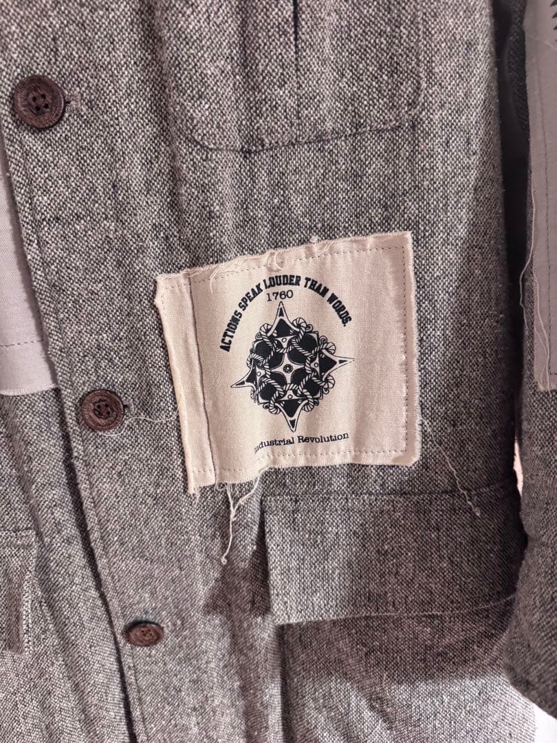 値下げ　パッチグラフモッズコート（And A × DO-LE PROJECT）