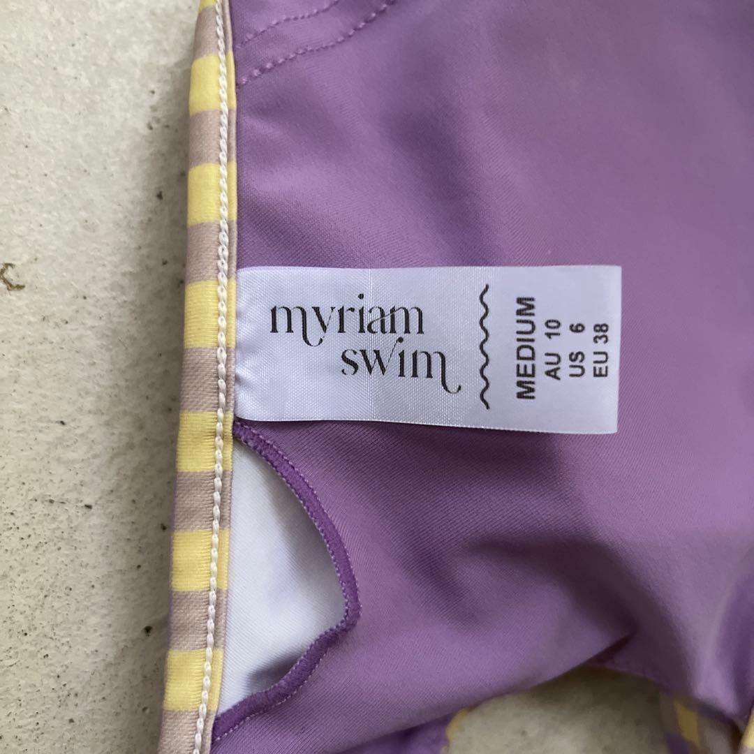 myriam swim (トップスとハイウエストボトムスのセット)
