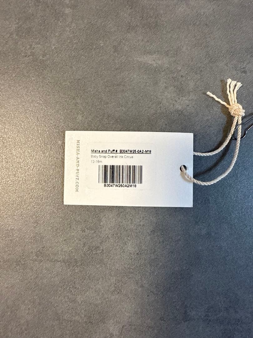 Misha&Puff snap overall 12-18ヶ月　25aw
