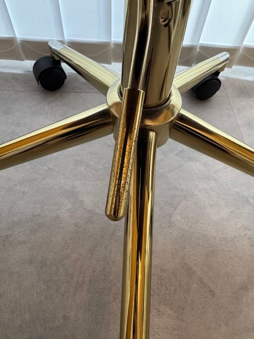 週末価格 フランフラン　エルドラド デスクチェア ハイバック ピンク　美品