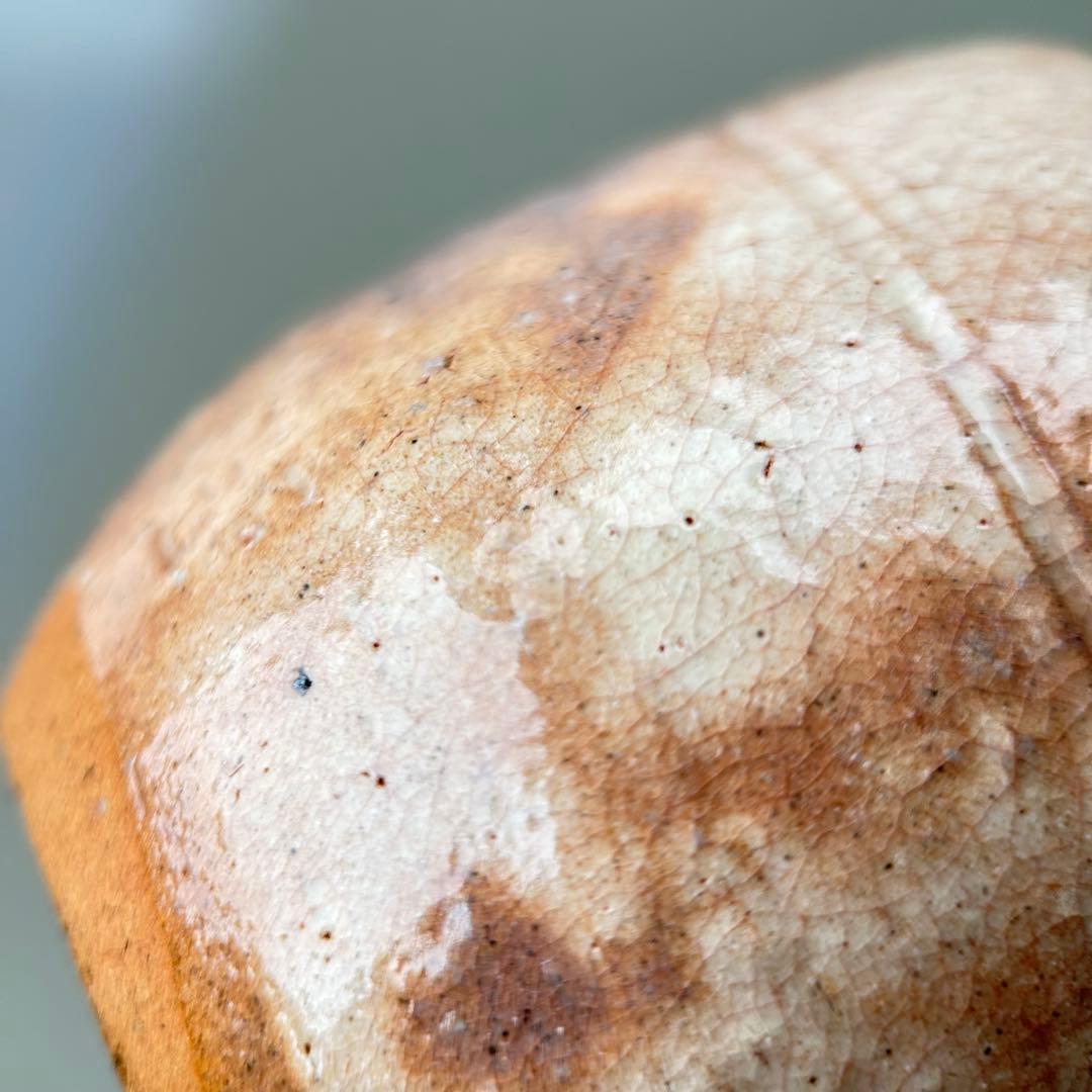 A043萩焼 中村龍和 肩衝茶入 共箱 茶道具