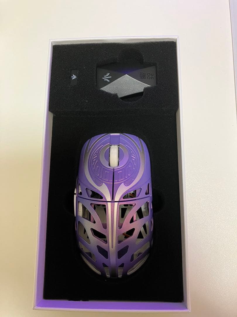 WLMOUSE Strider パープル ゲーミングマウス