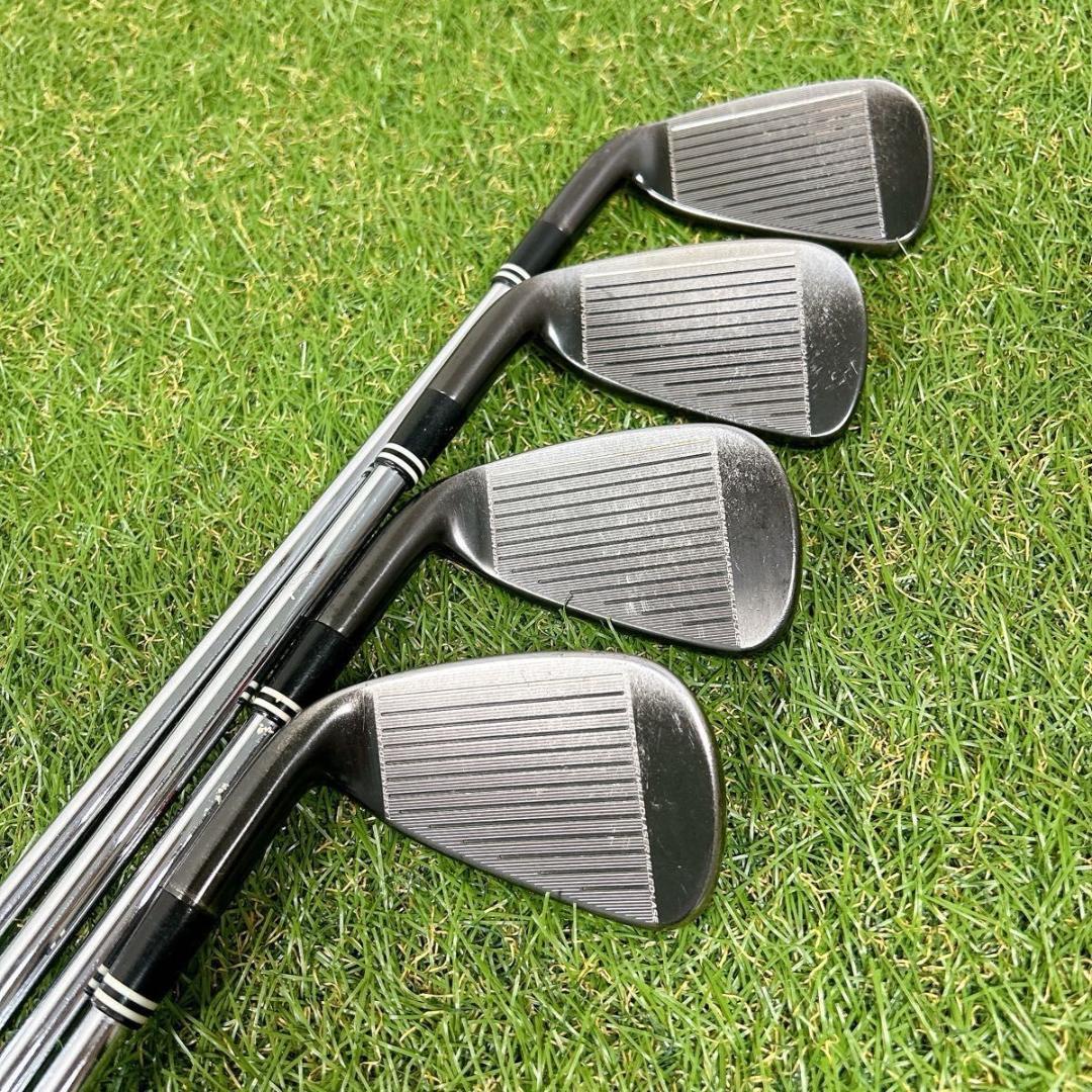 CG16 JV クリーブランド ゴルフ アイアン　メンズ　7本 S ブラック　黒