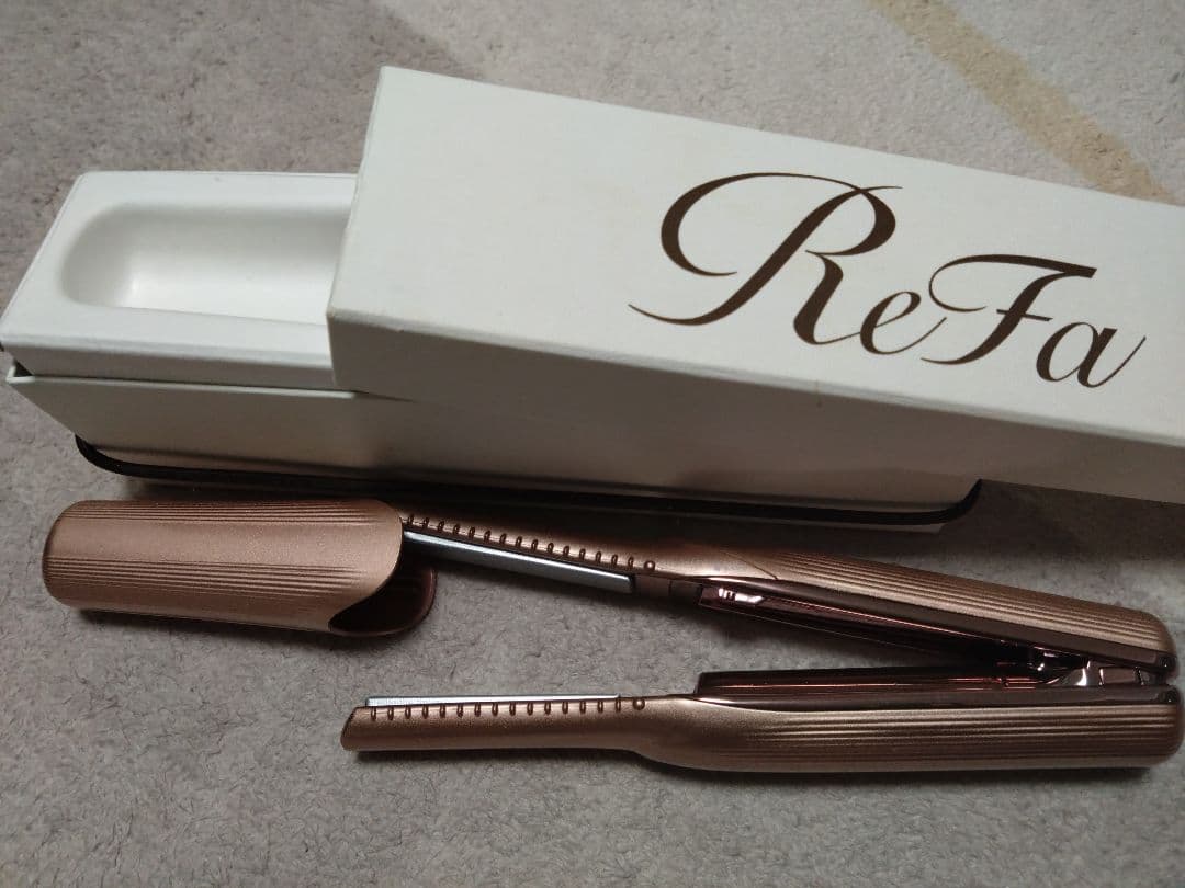 ReFa充電式ミニ ヘアアイロン ローズゴールド