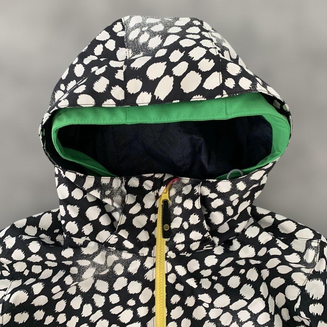 未使用級✨ESTIVOヒョウ柄スキースノーボードジャケットL