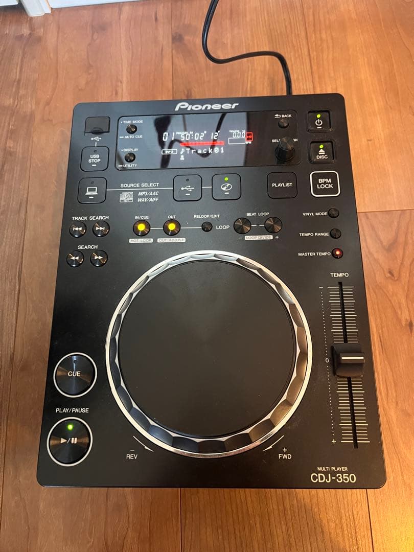 Pioneer CDJ-350×2 Vestax VMC-002XLu