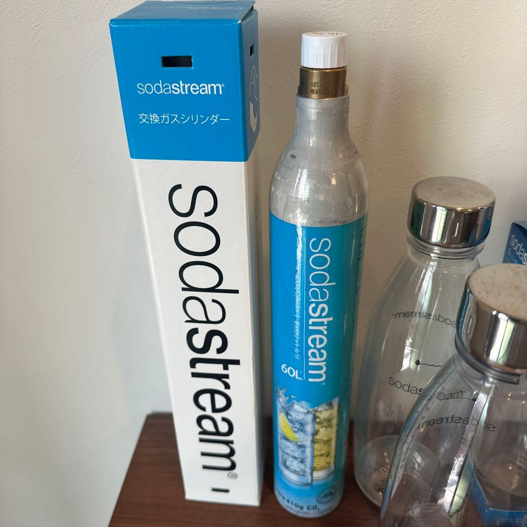 ソーダストリーム SOURCE Power ソースパワー　黒 ブラック ボトル4
