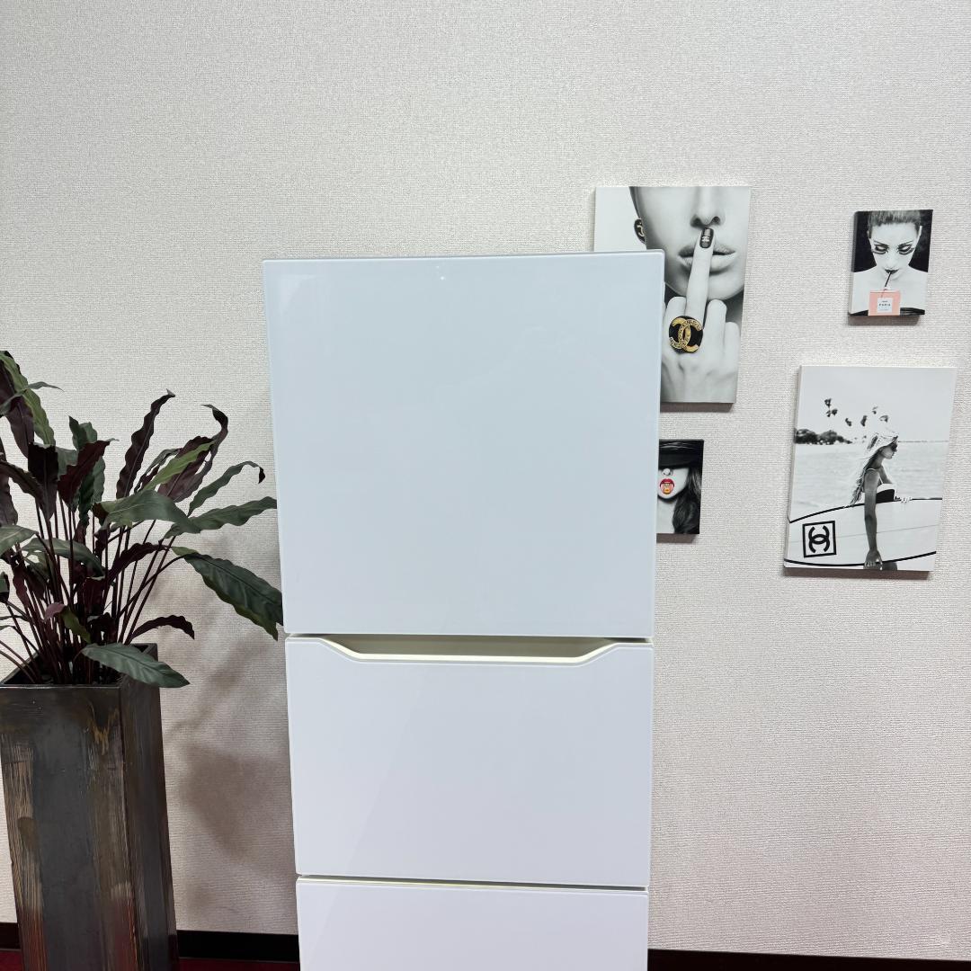 23区送料無料　ツインバード3ドア冷蔵庫2018年製199L　洗浄/除菌済み