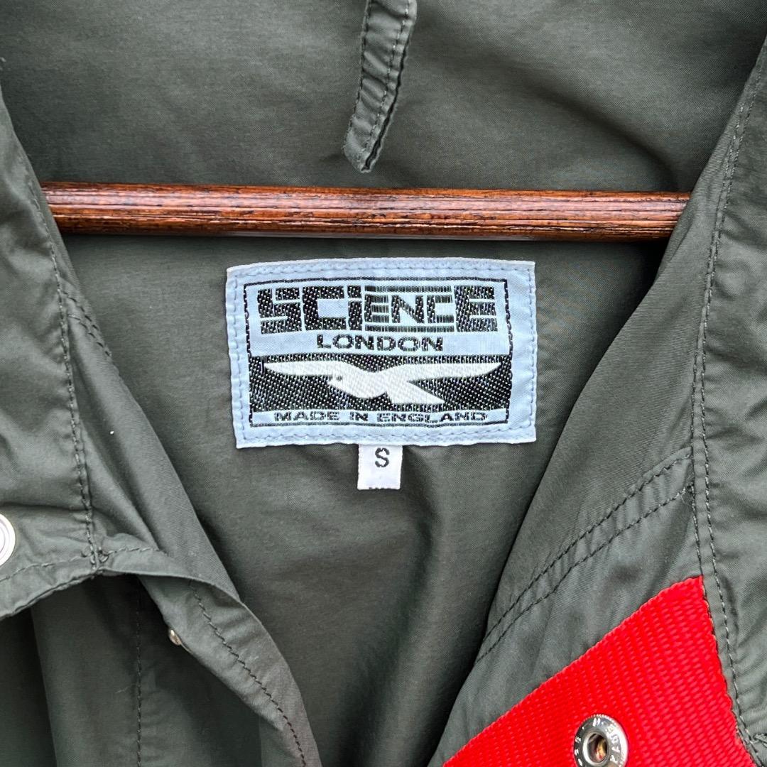サイエンスSCiENCE LONDON　riri ジップアップ パーカーグリーン