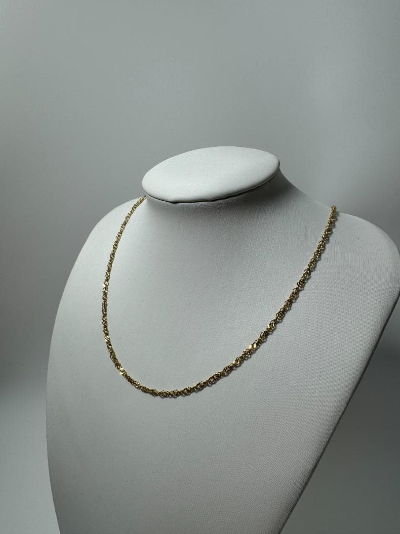 K18ゴールド リンクチェーン ネックレス2.07g