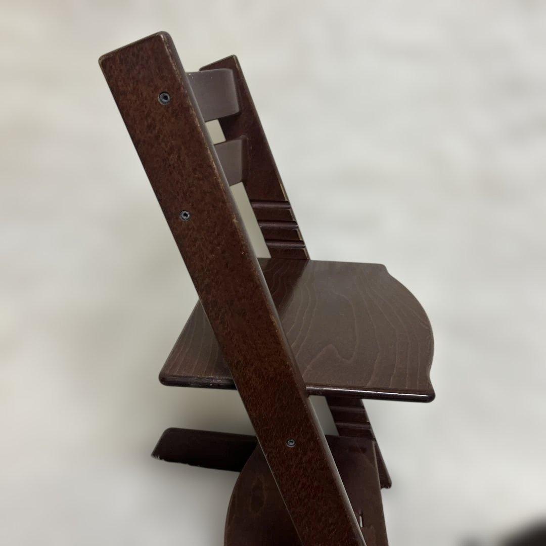 ストッケ　トリップ トラップ　ベビーチェア+ベビーセット　ブラウン　シリアル4