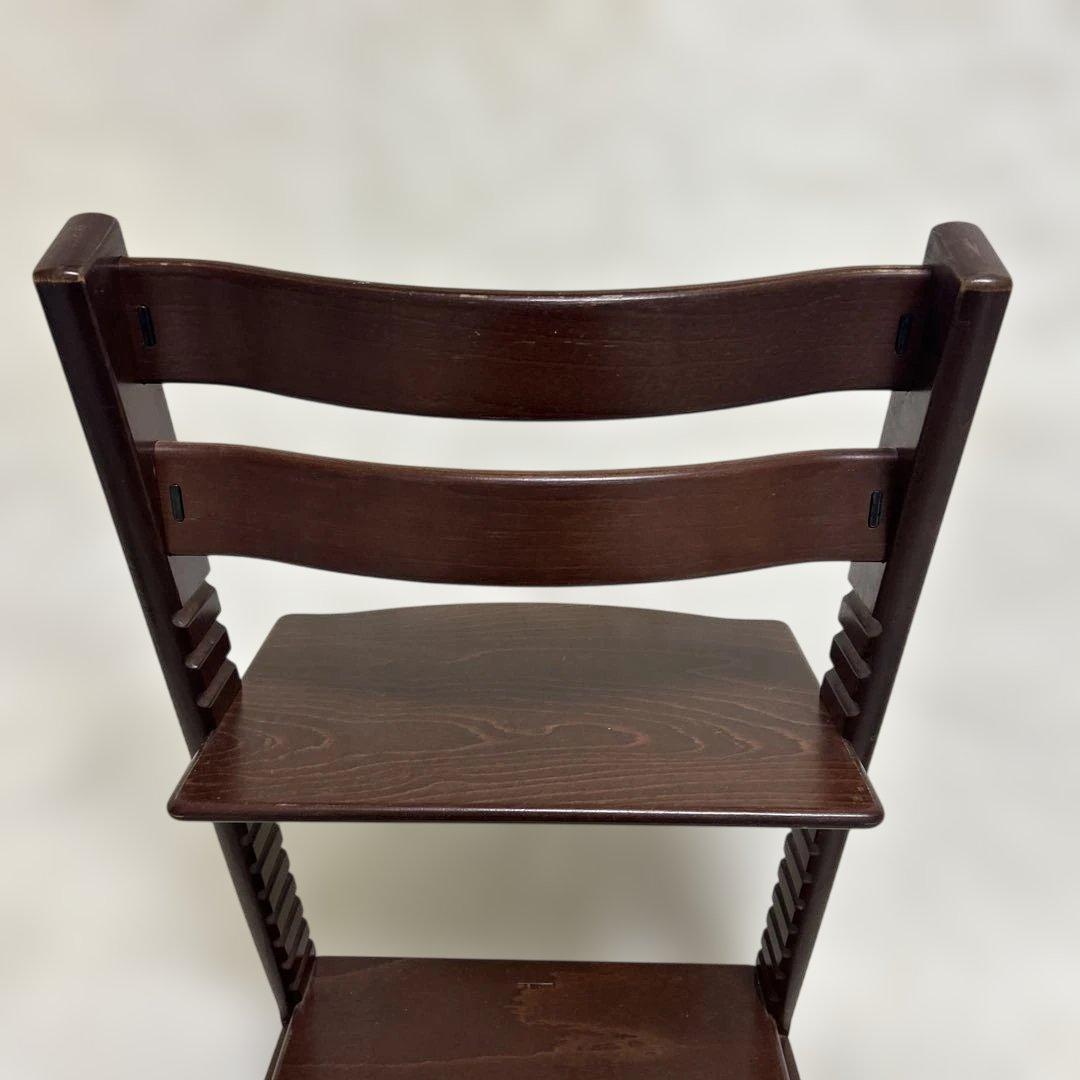 ストッケ　トリップ トラップ　ベビーチェア+ベビーセット　ブラウン　シリアル4