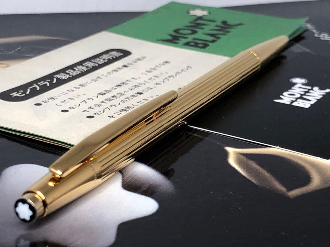 ⭐️金運を呼ぶ総金張り⭐️モンブラン⭐️ノブレスNo1947⭐️世界中で支持の高い逸品⭐️