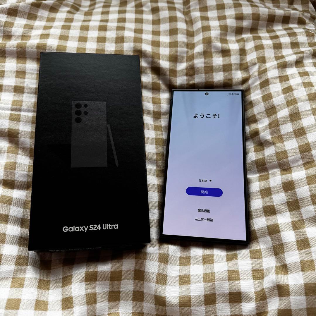 国内版 Galaxy s24 ultra 256GB ブラック simフリー
